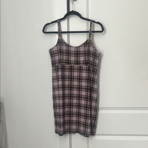 Hollister plaid mini dress